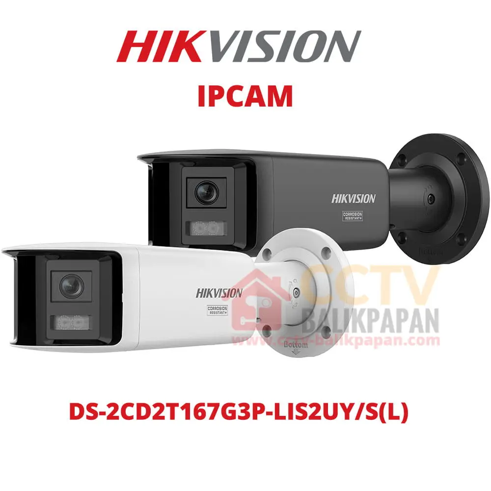 DS-2CD2T167G3P-LIS2UY_SL_1 Hikvision DS-2CD2T167G3P-LIS2UY-SL 16MP Panoramic ColorVu IP Camera 180° 4K